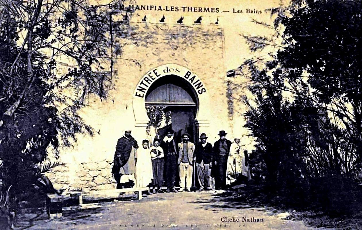 1760- Bou-Hanifia-les-Thermes - Les Bains en 1922.jpg